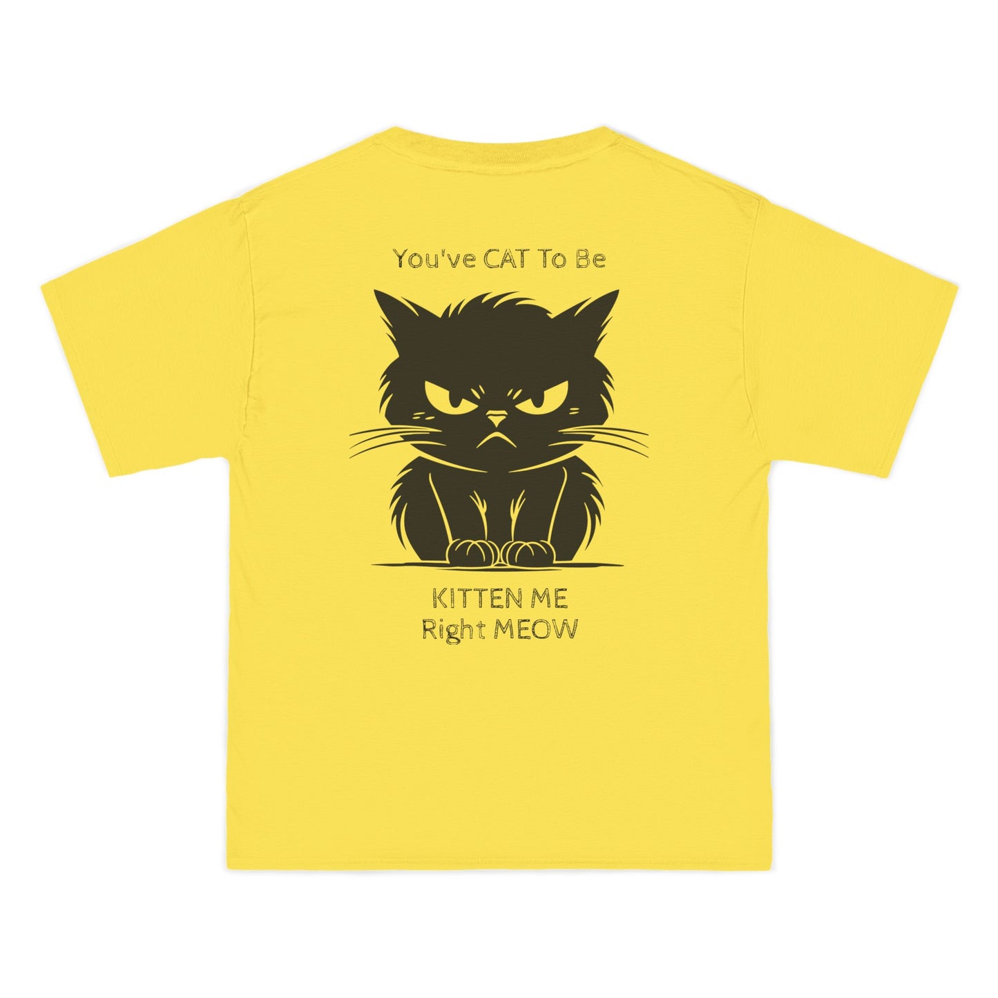 Kitten Me Men's Short-Sleeve Crewneck Tee