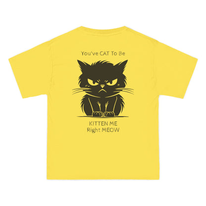 Kitten Me Men's Short-Sleeve Crewneck Tee