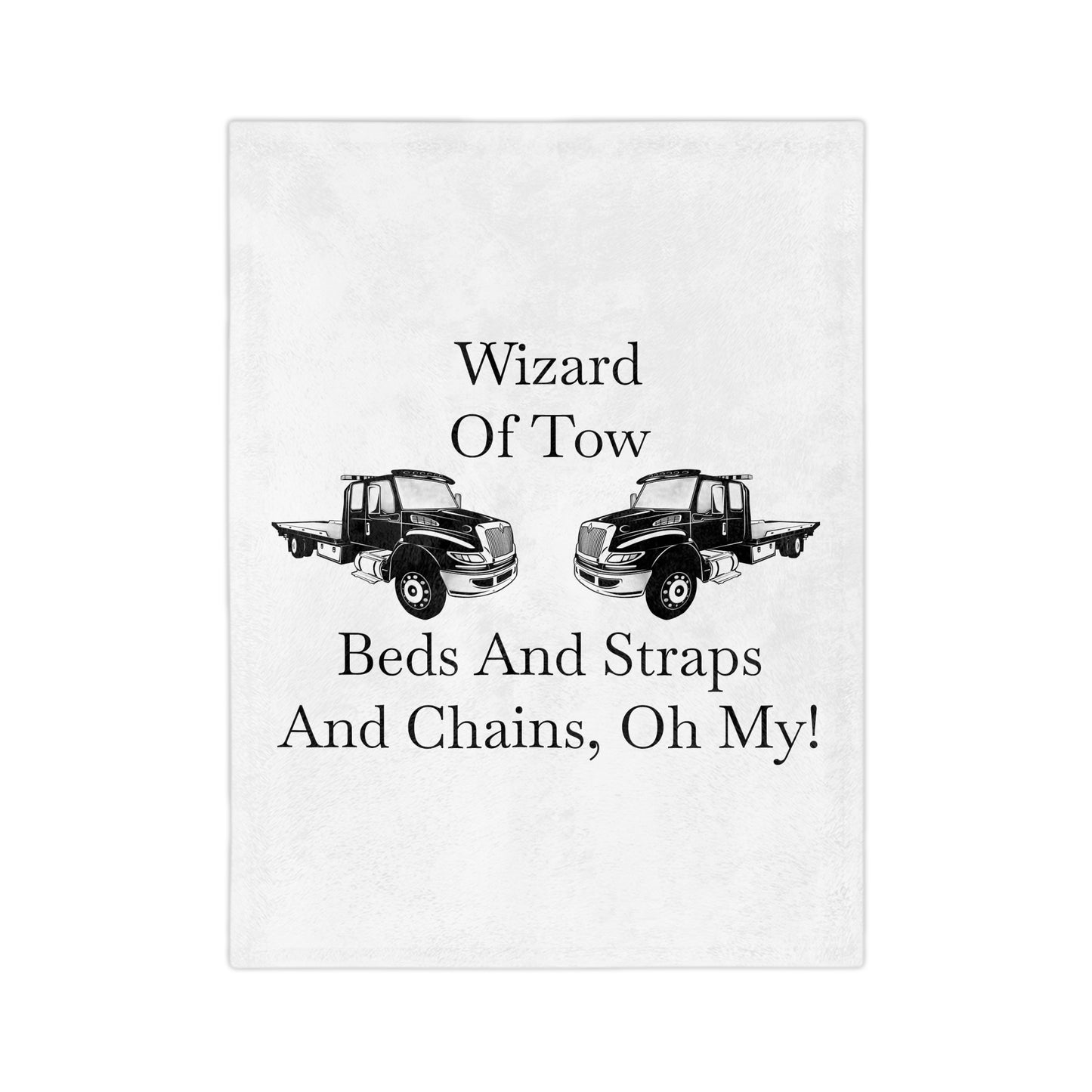 Wizard Of Tow Velveteen Microfiber Blanket