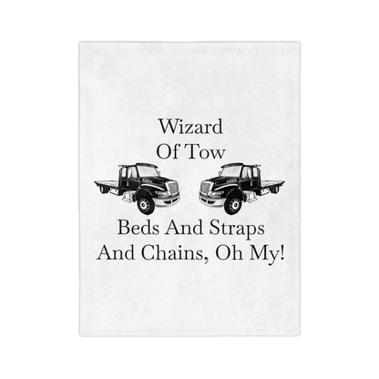 Wizard Of Tow Velveteen Microfiber Blanket