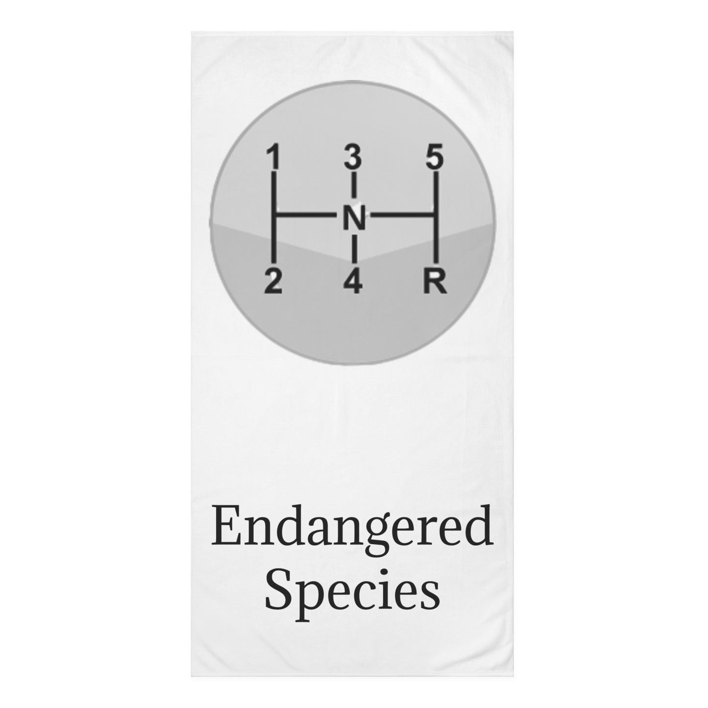 Endangered Species Mink-Cotton  Beach Towel