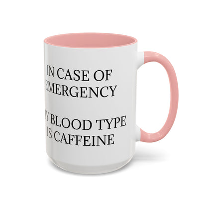 Blood Type 2-Tone Coffee Mug