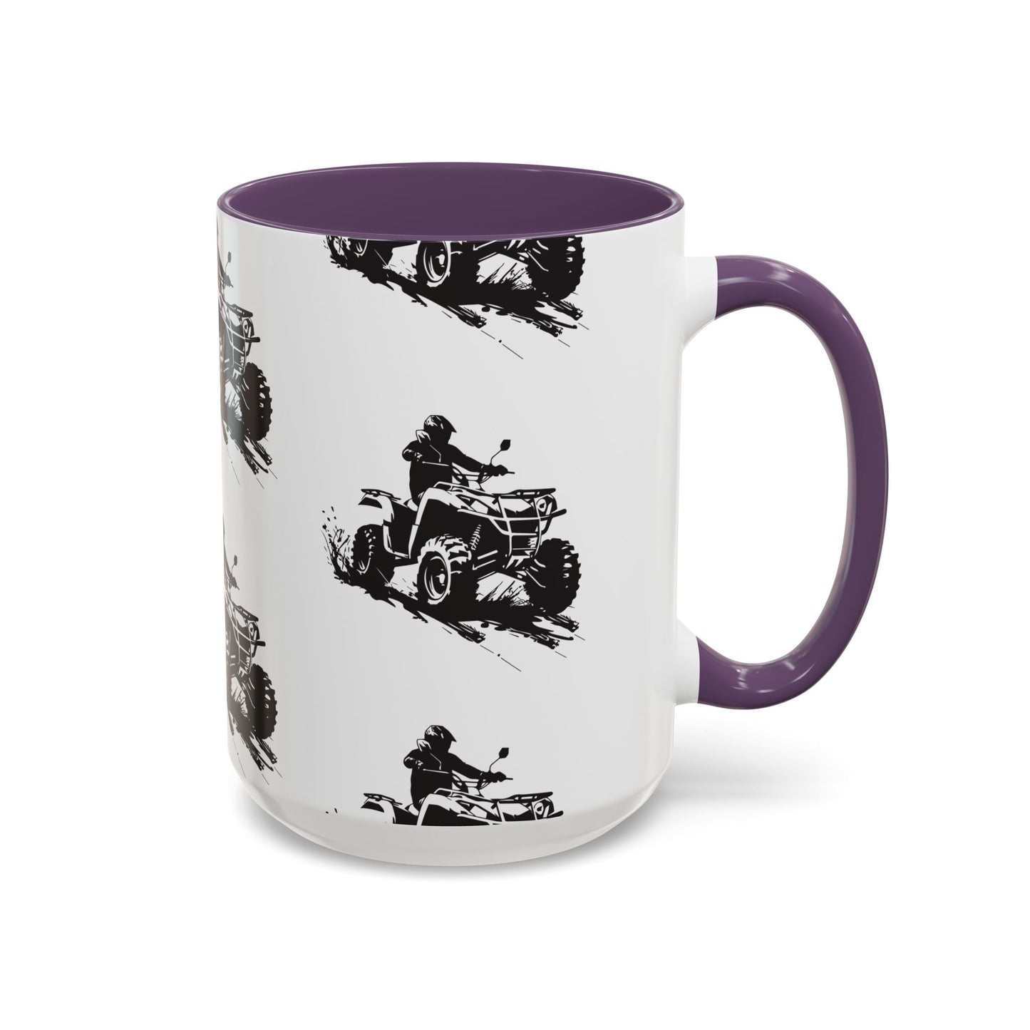 Slingin' Mud Quad 2-Tone Coffee Mug