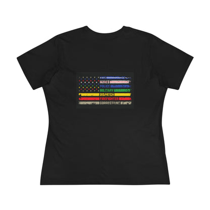First Responder Women's Short Sleeve Crewneck Tee