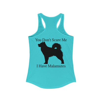 You Don't Scare Me Women's Racerback Tank