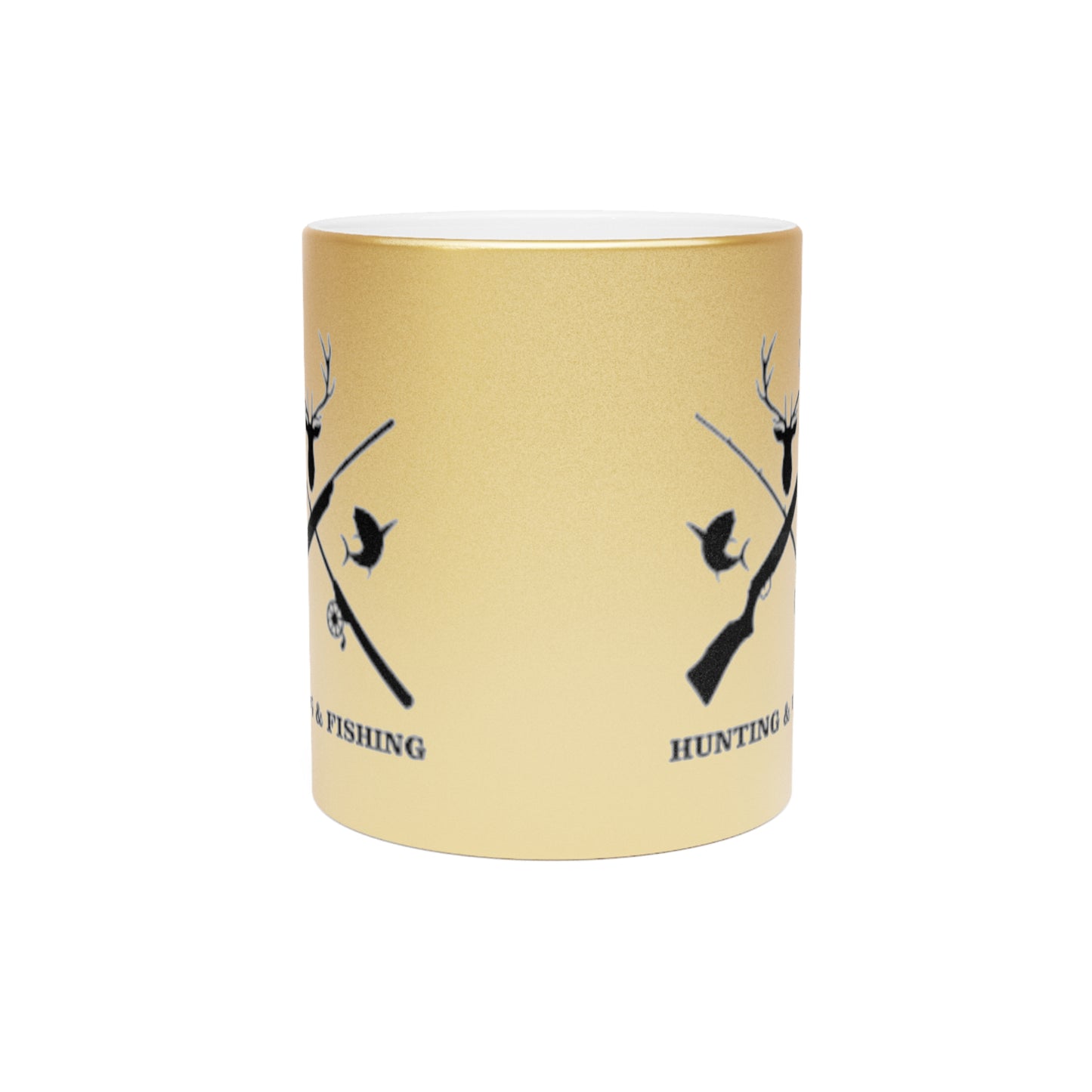 Hunting/Fishing Metallic Coffee Mug