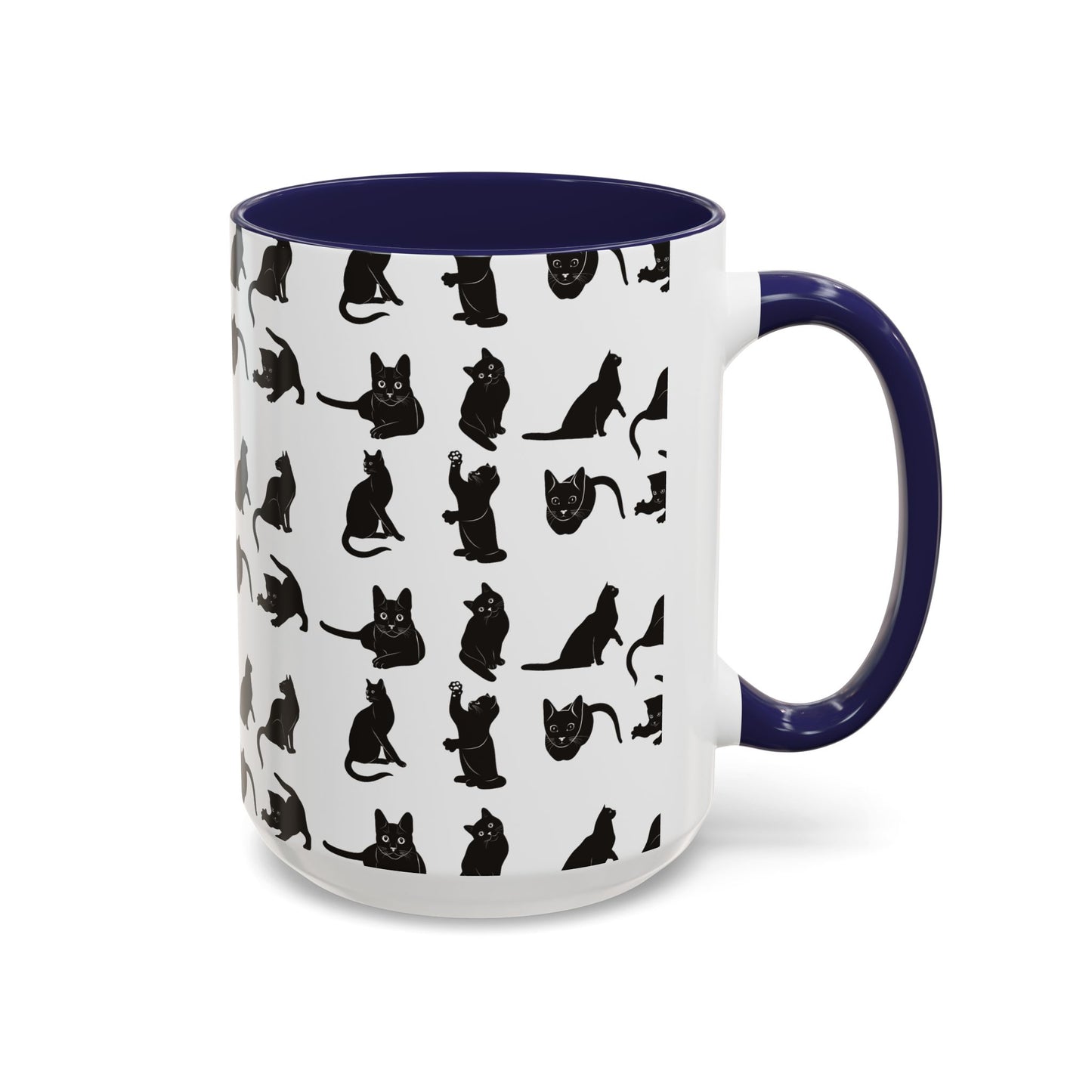 Cats 2-Tone Coffee Mug
