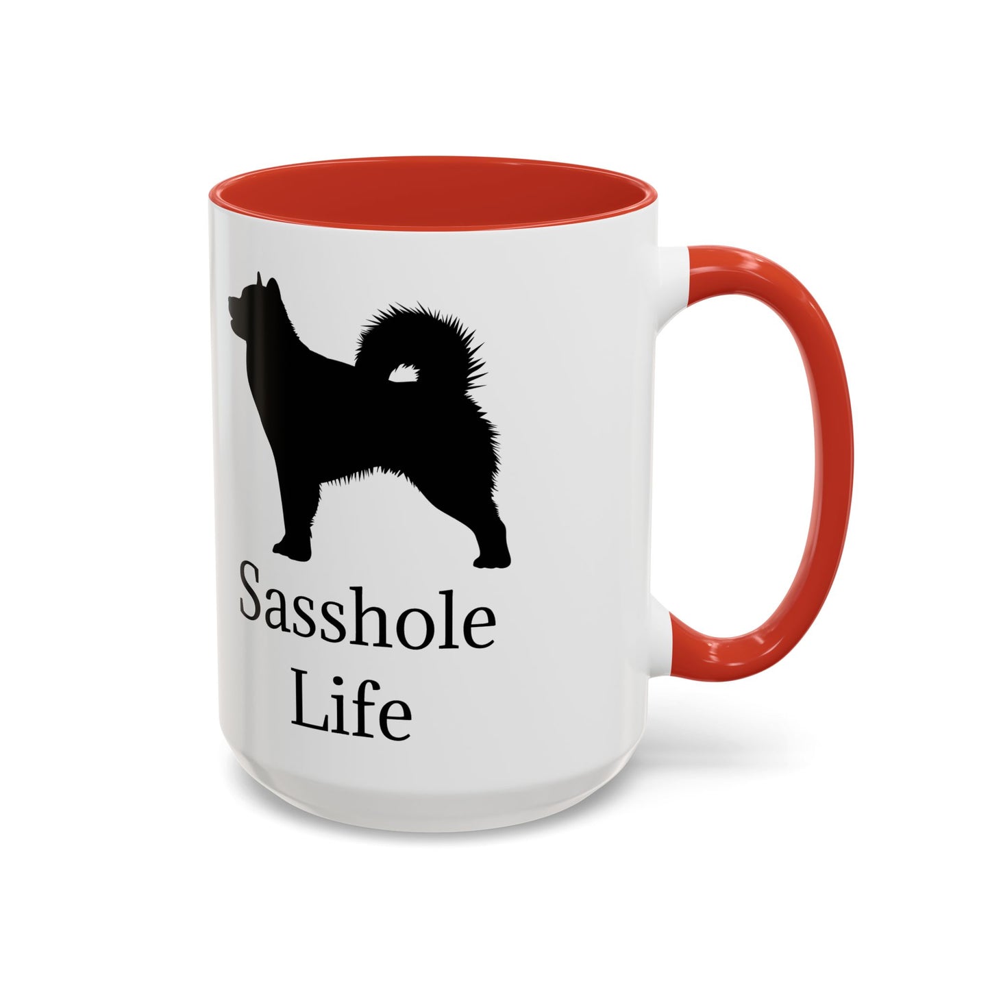 Sasshole Life 2-Tone Coffee Mug