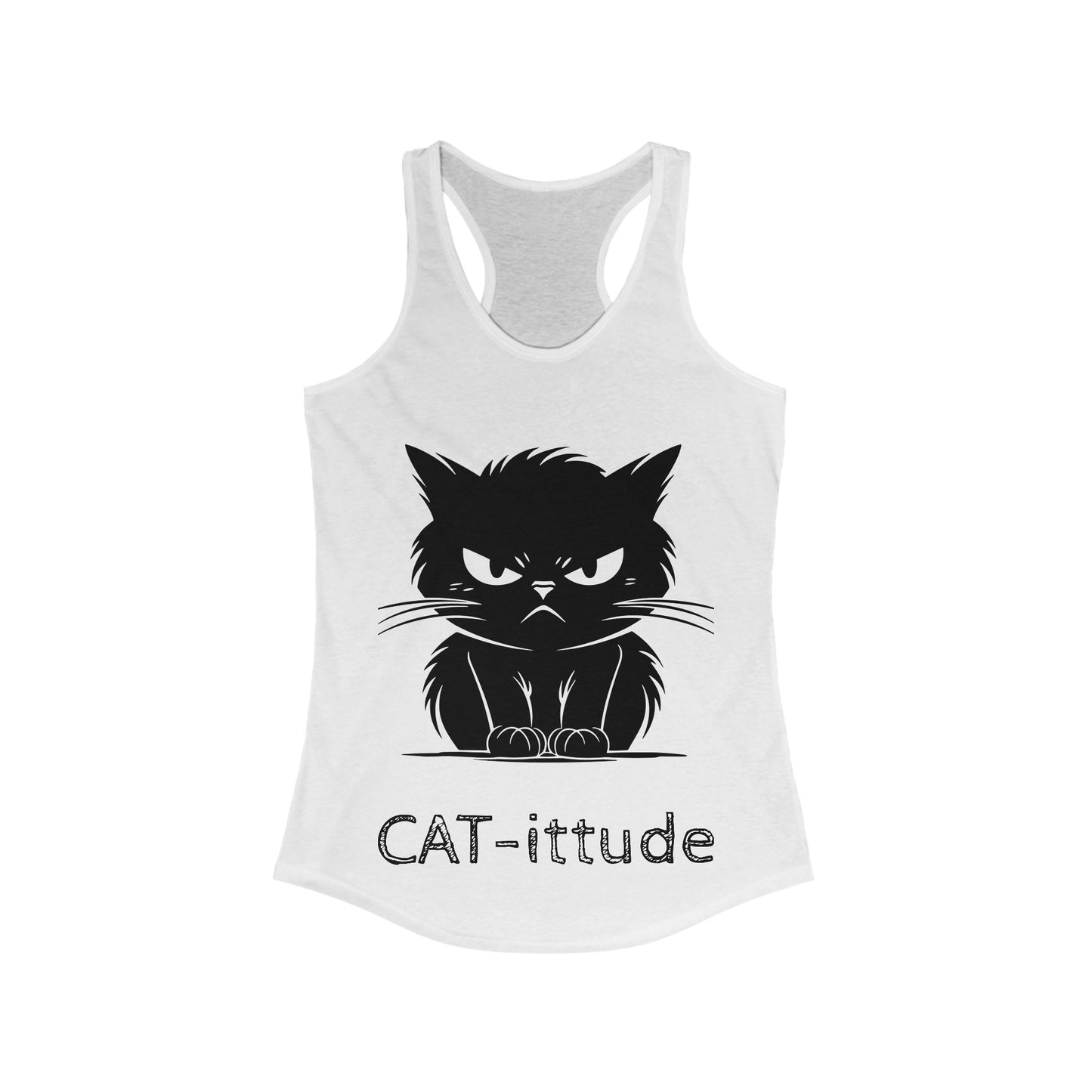 CAT-ittude Women's Racerback Tank