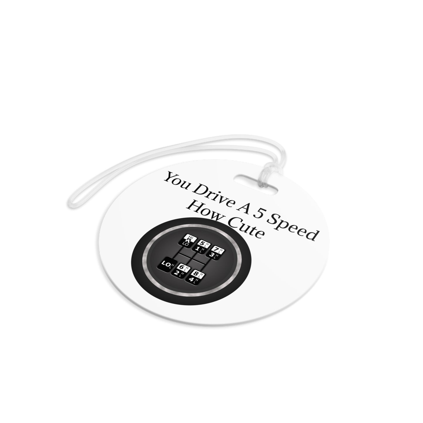 5 Speed How Cute Luggage Tag