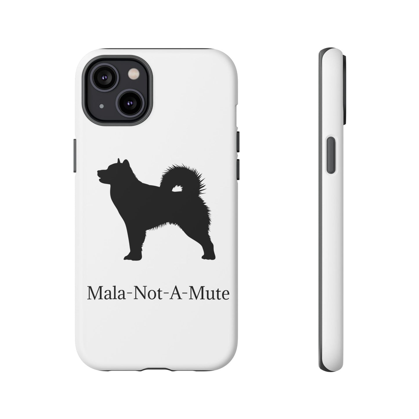 Mala-Not-A-Mute iPhone Case