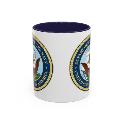 US Navy 2-Tone Coffee Mug