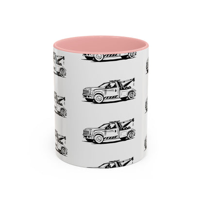 Wheel Lift Tow Truck 2-Tone Coffee Mug