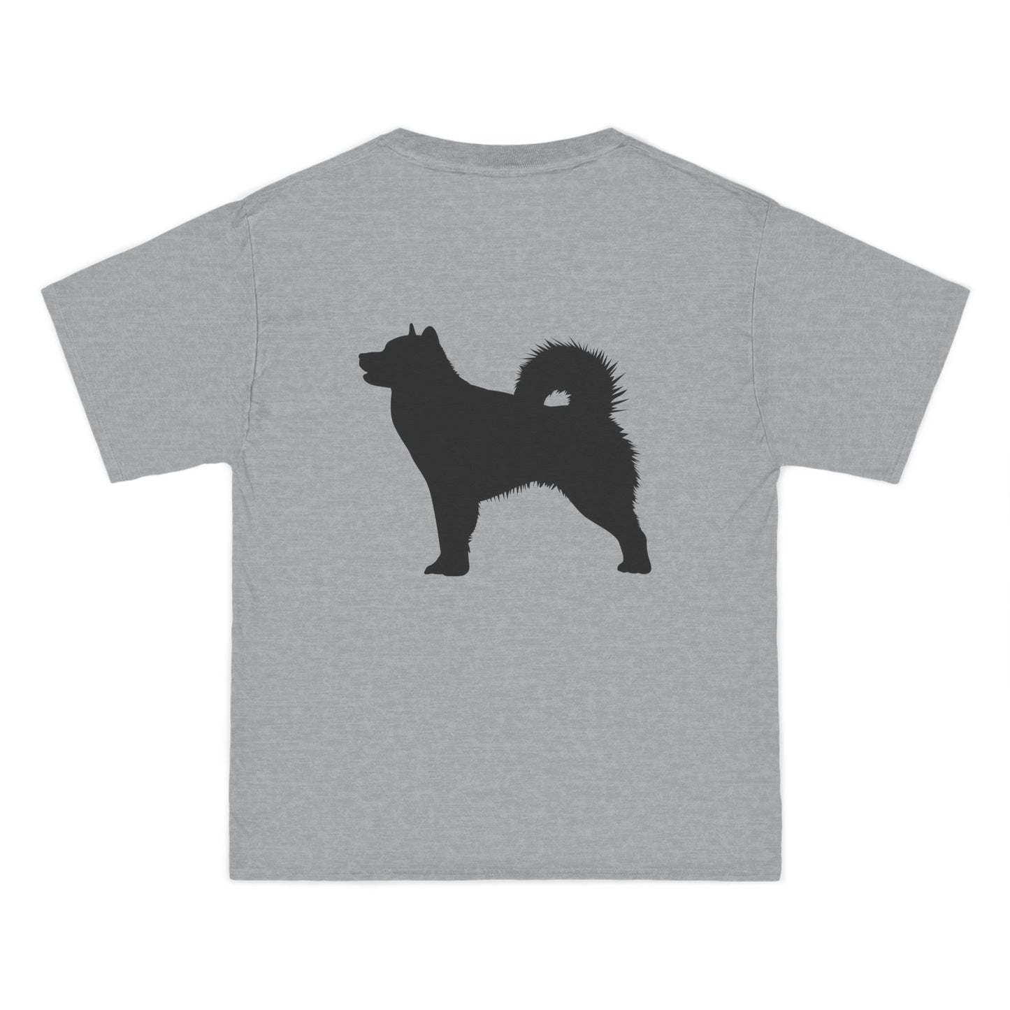 Malamute Silhouette Men's Short-Sleeve Crewneck Tee