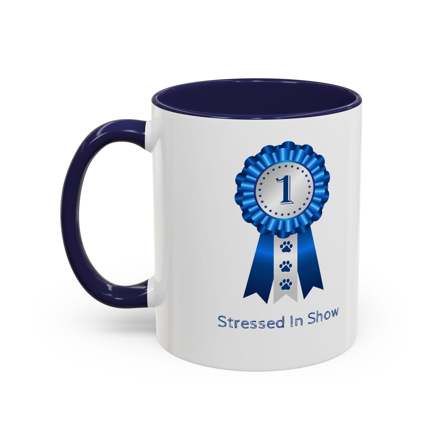 Stressed In Show 2-Tone Coffee Mug