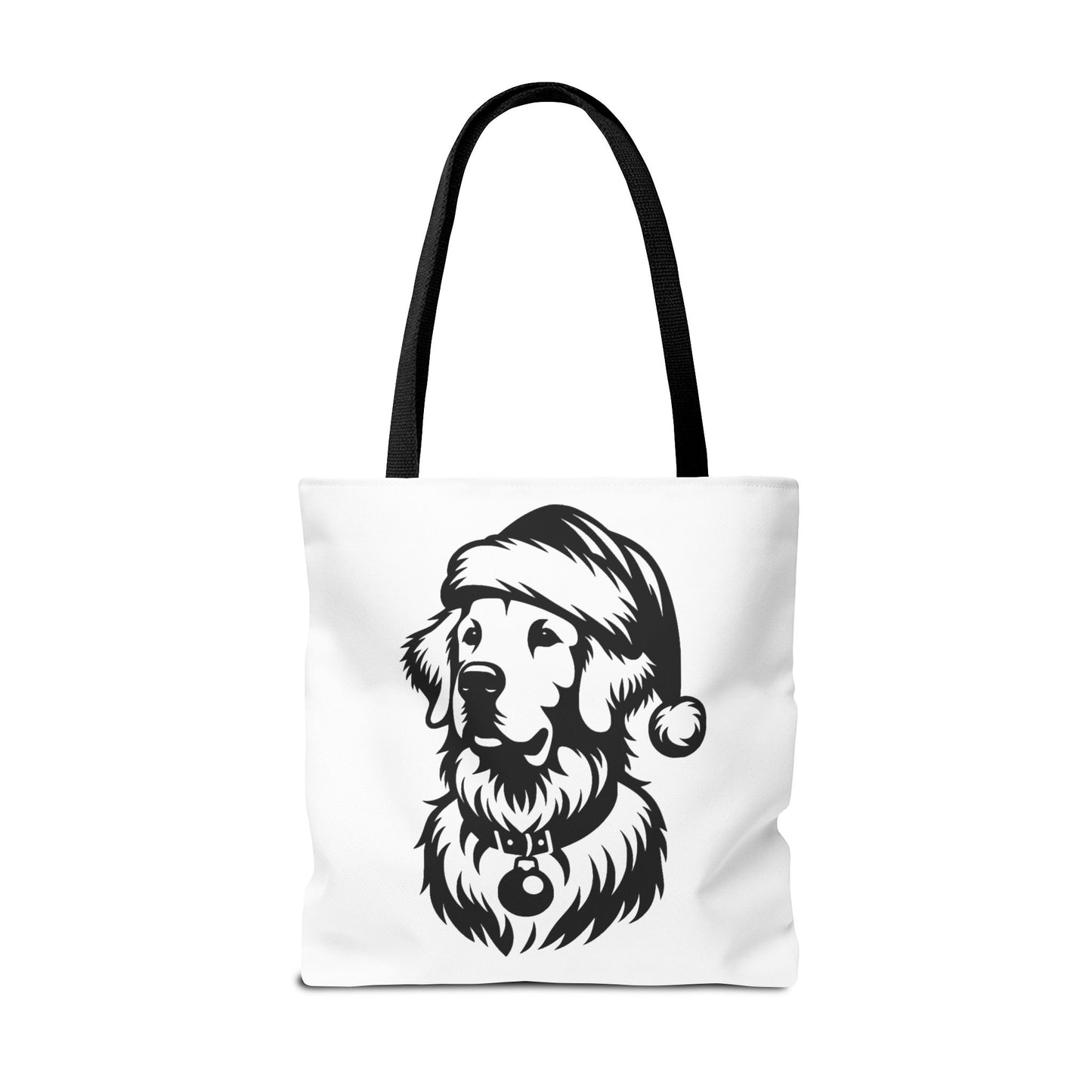 Santa Paws Golden Tote Bag