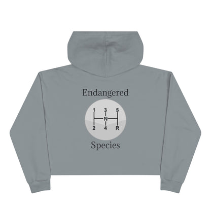 Endangered Species Women's Crop Hoodie