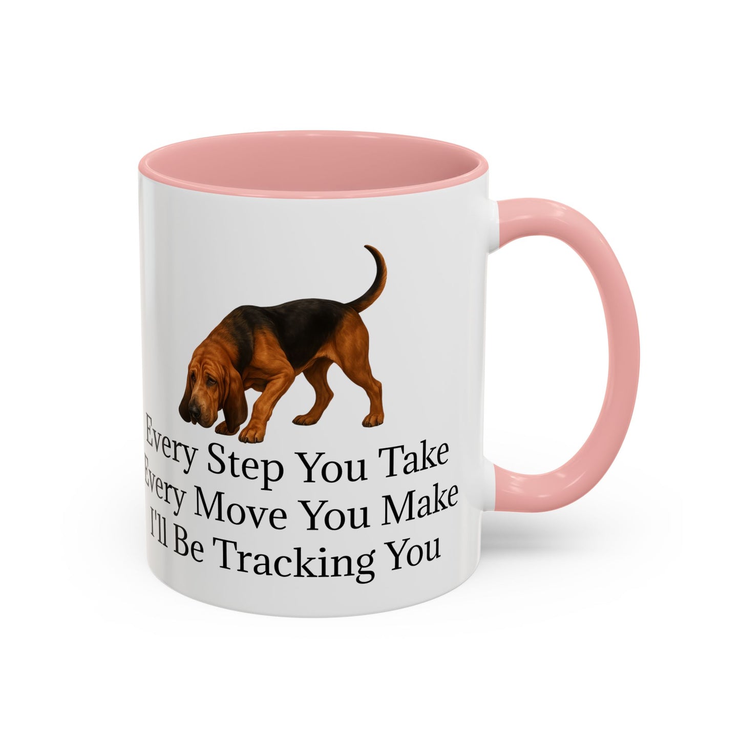 Tracking You 2-Tone Coffee Mug