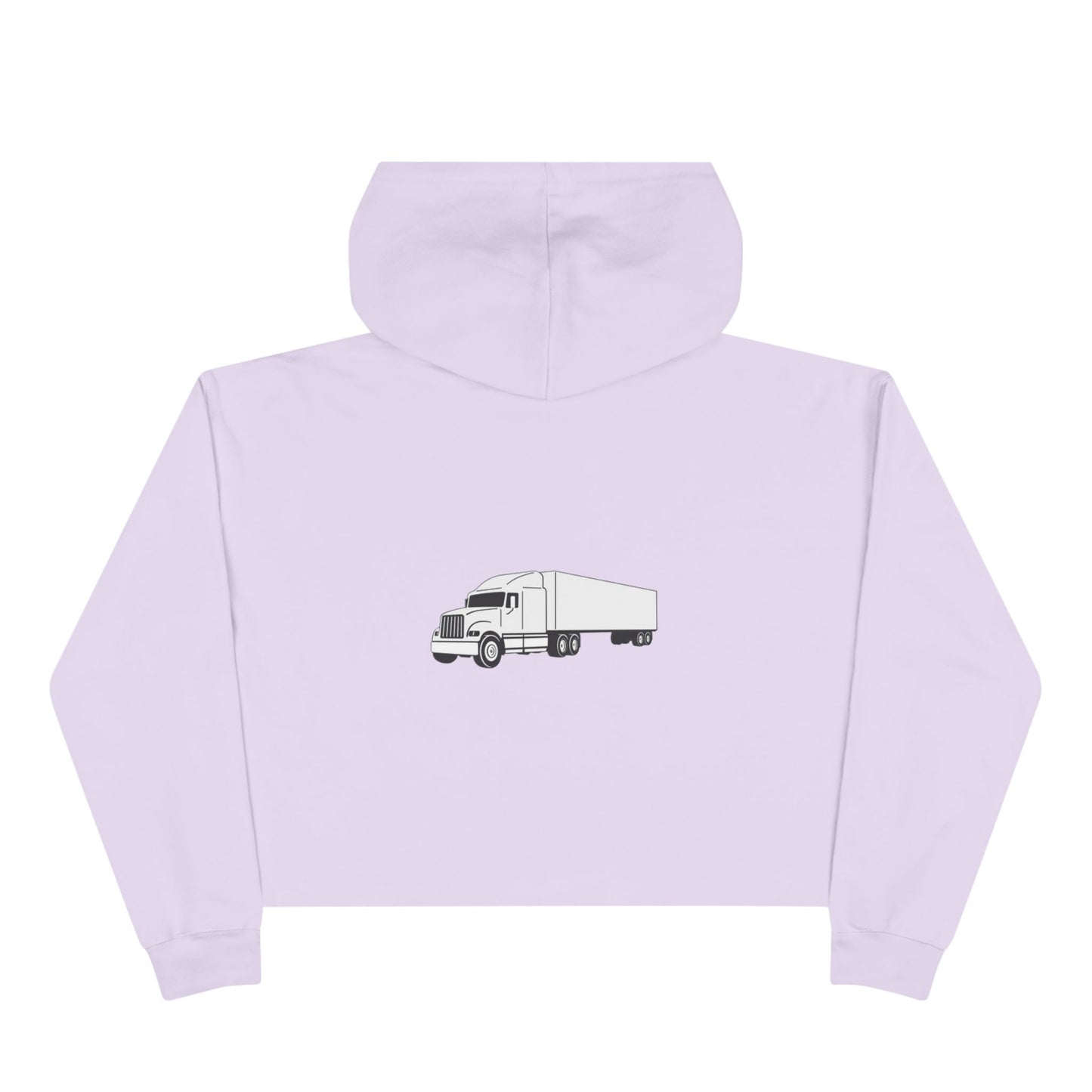 Semi Truck Women's Crop Hoodie