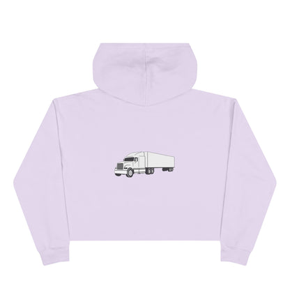 Semi Truck Women's Crop Hoodie