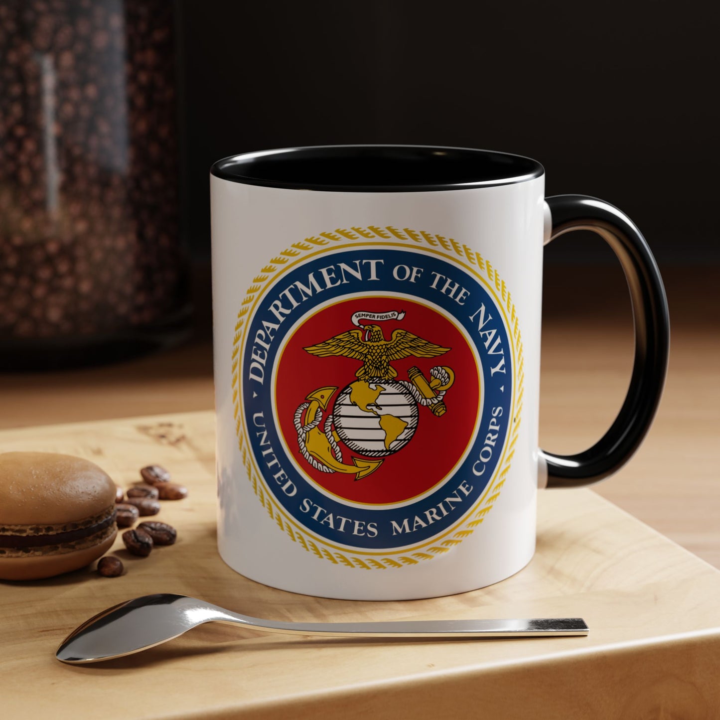 US Marine Corps 2-Tone Coffee Mug