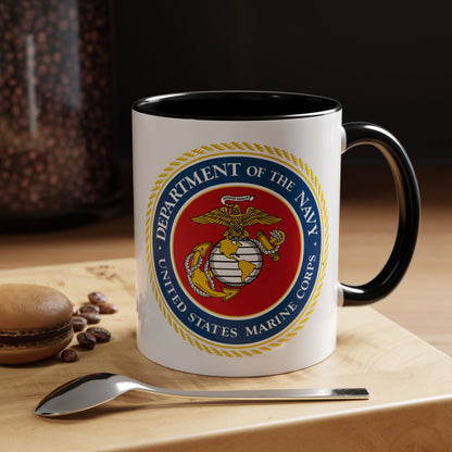 US Marine Corps 2-Tone Coffee Mug
