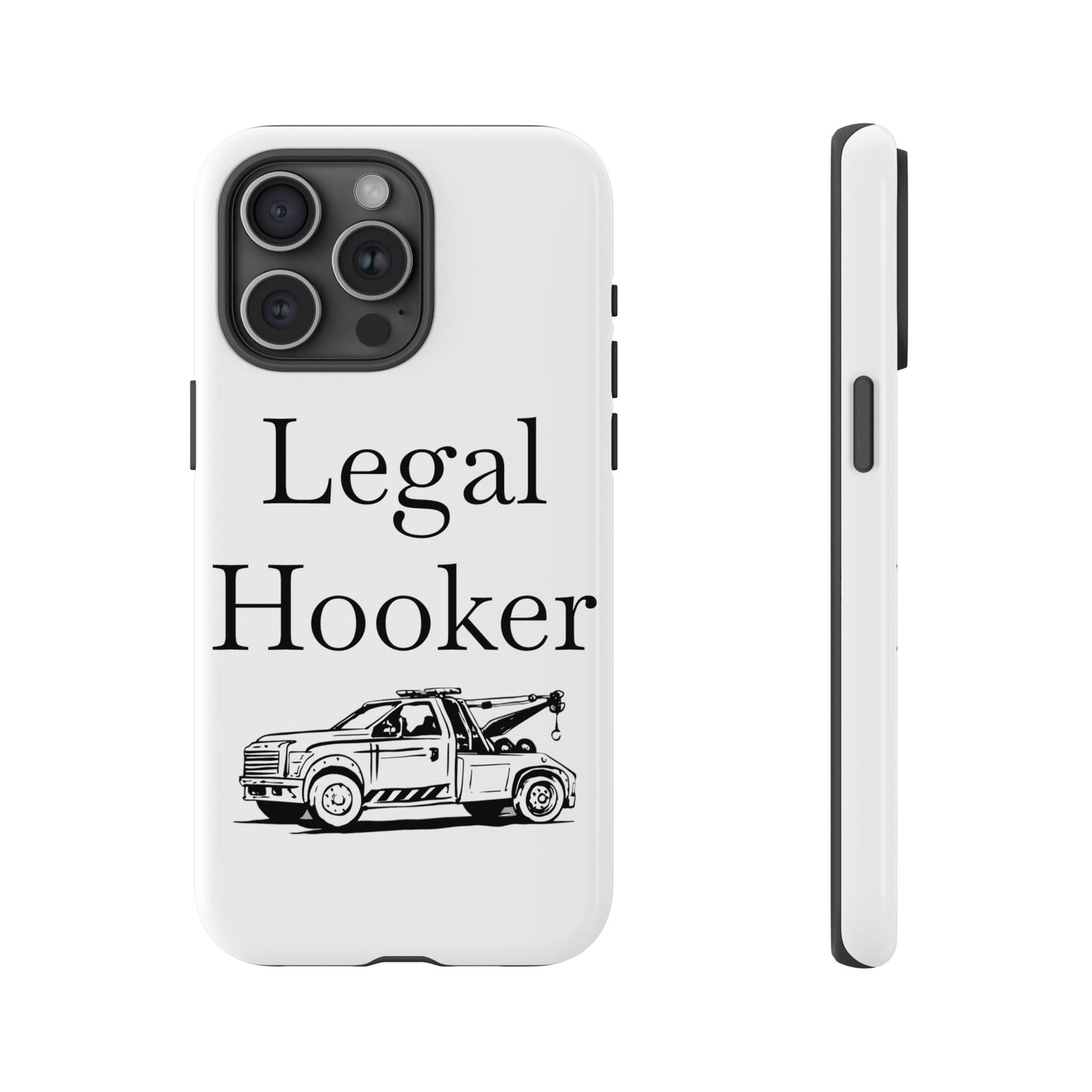 Legal H**ker Wheel Lift Tow Truck iPhone Case