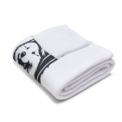 Santa Paws Samoyed Arctic Fleece Blanket