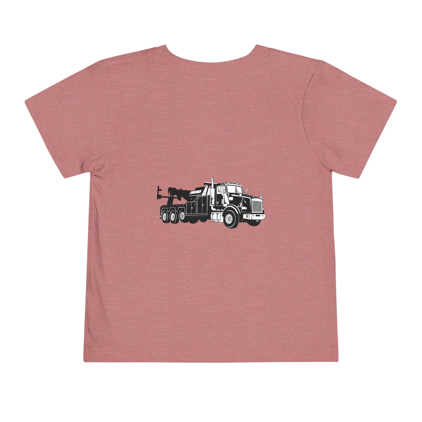 Heavy Tow Truck Toddler Unisex Short Sleeve Crewneck Tee
