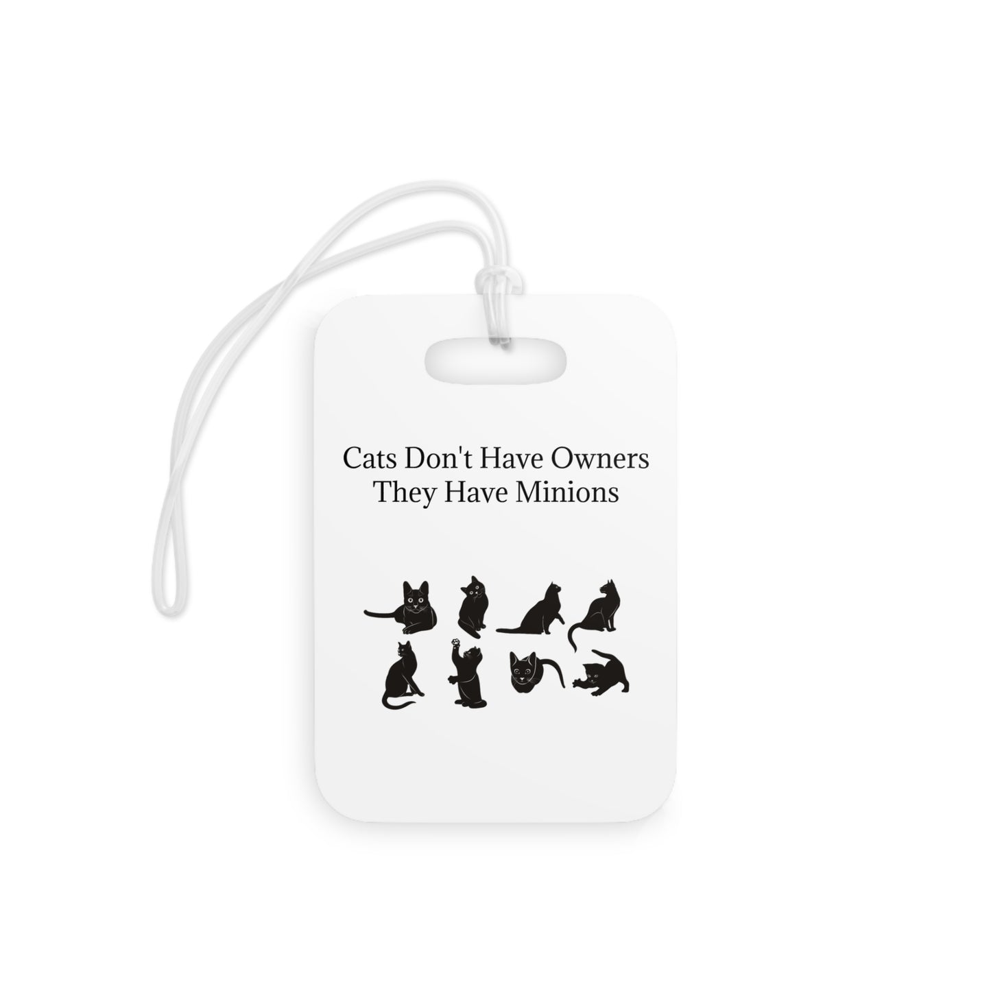 Cat Minions Luggage Tag