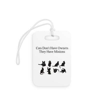 Cat Minions Luggage Tag