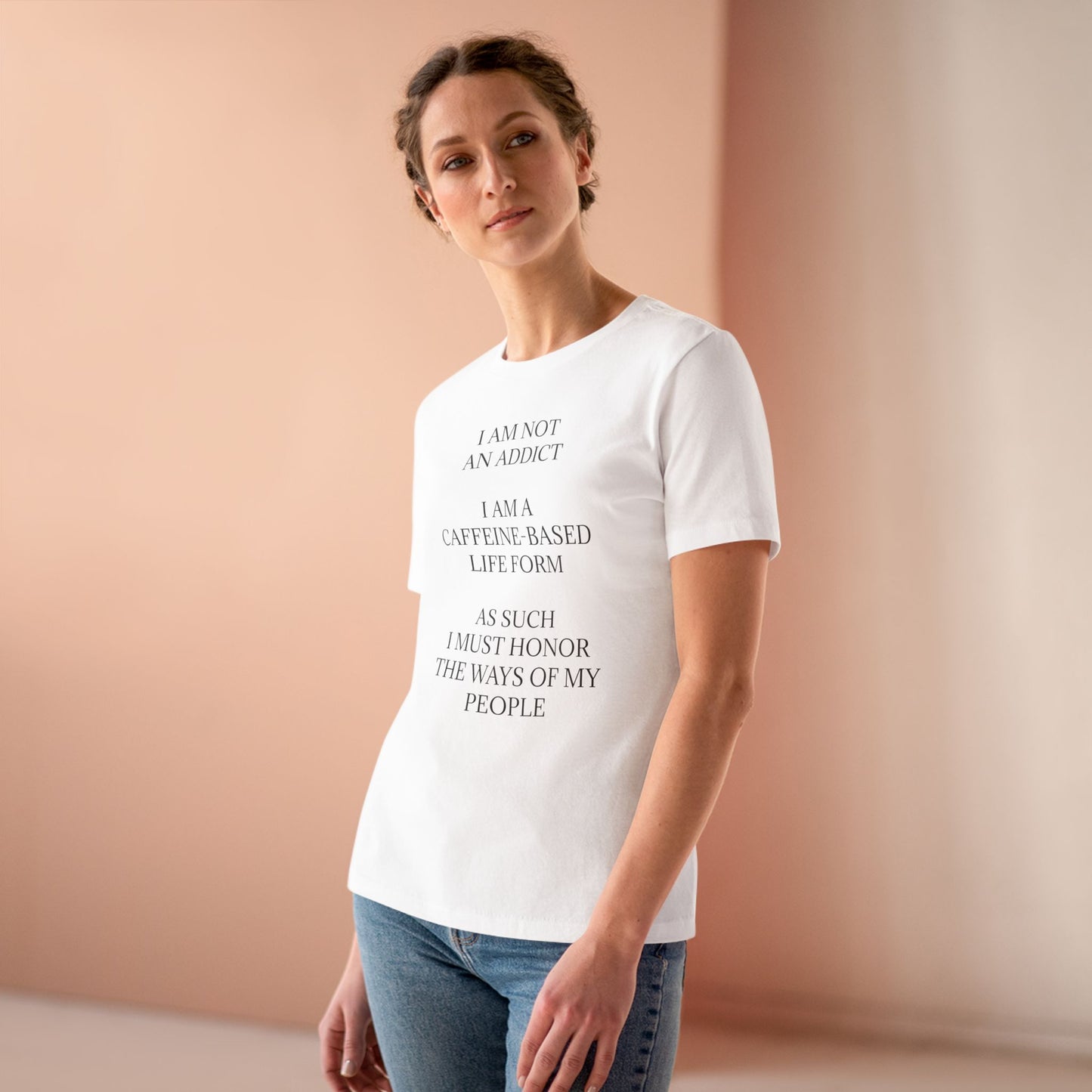 Not An Addict Women's Short Sleeve Crewneck Tee