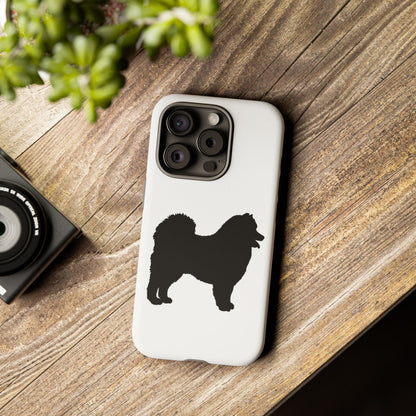 Samoyed Silhouette iPhone Case