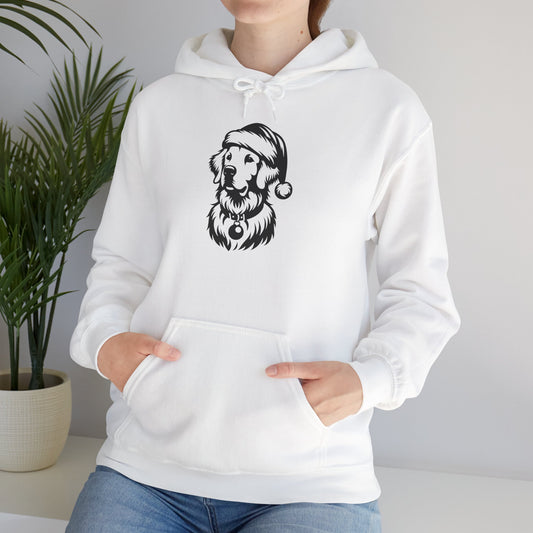 Santa Paws Golden Unisex Hoodie