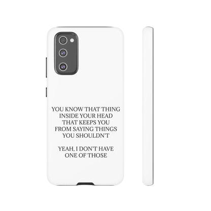 No Filter Samsung Case