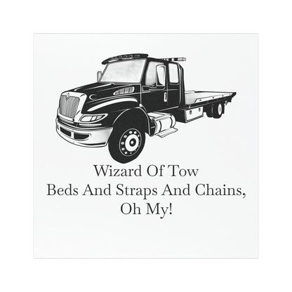 Wizard Of Tow Indoor/Outdoor Magnet