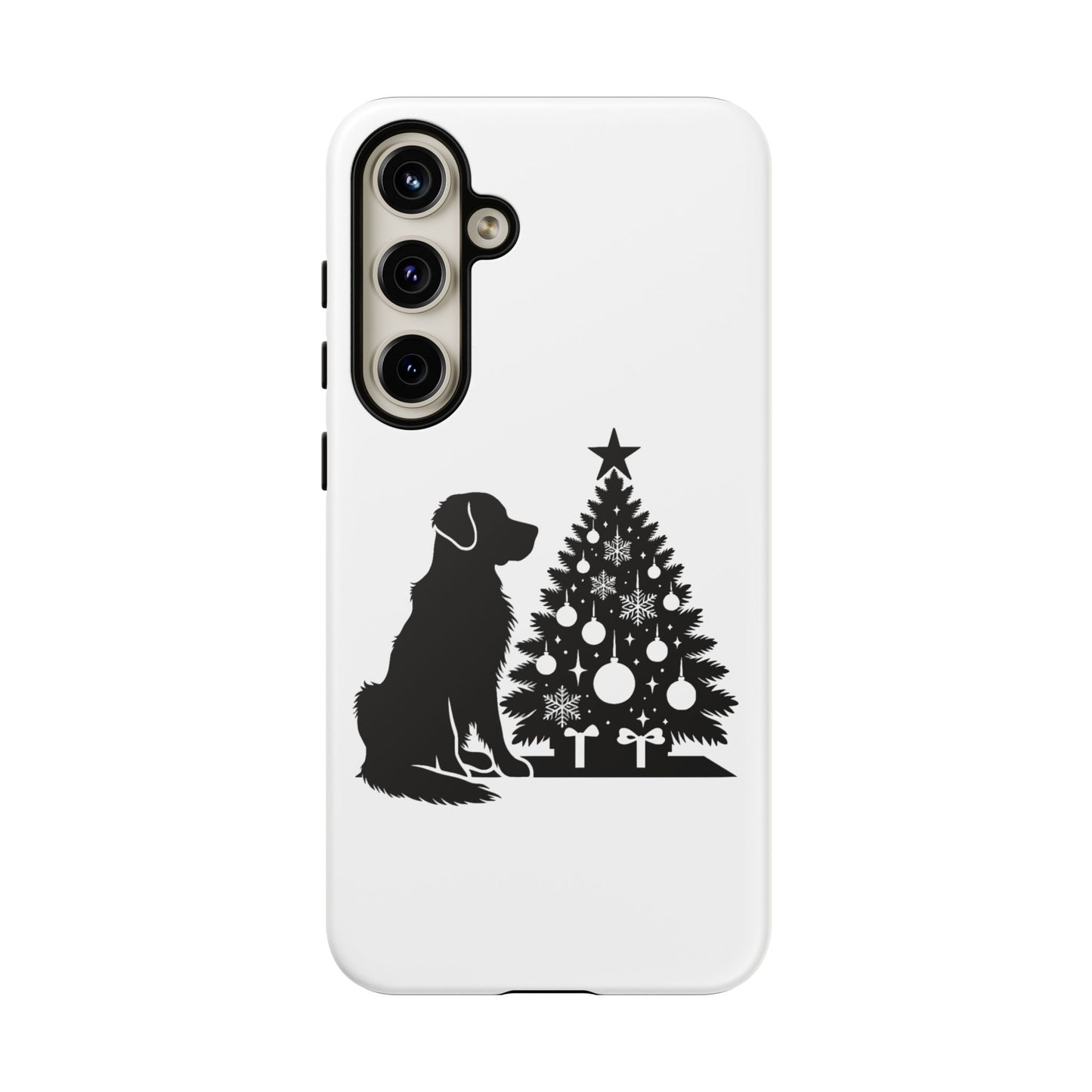 Golden Christmas Tree Samsung Case