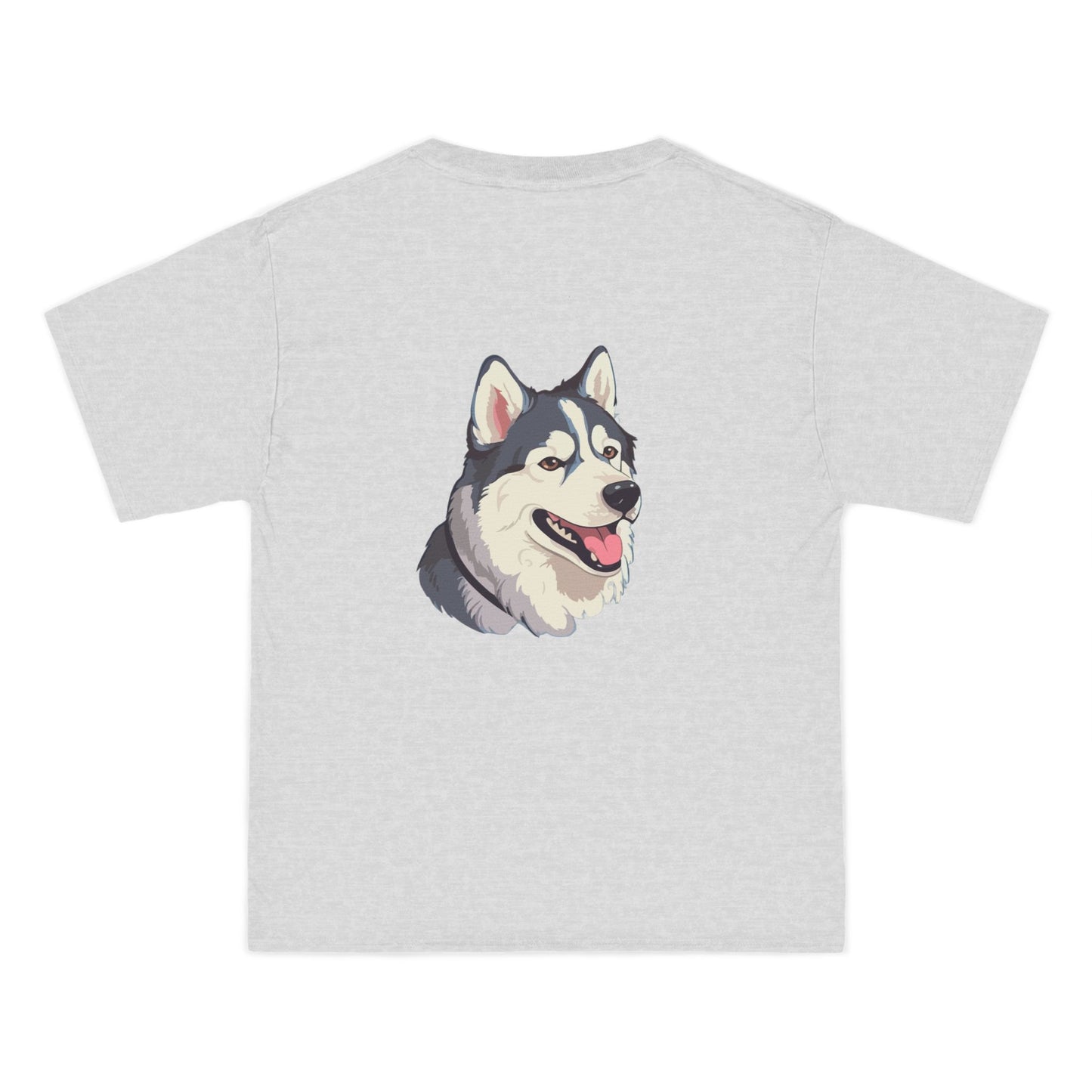 Malamute Head Men's Short-Sleeve Crewneck Tee