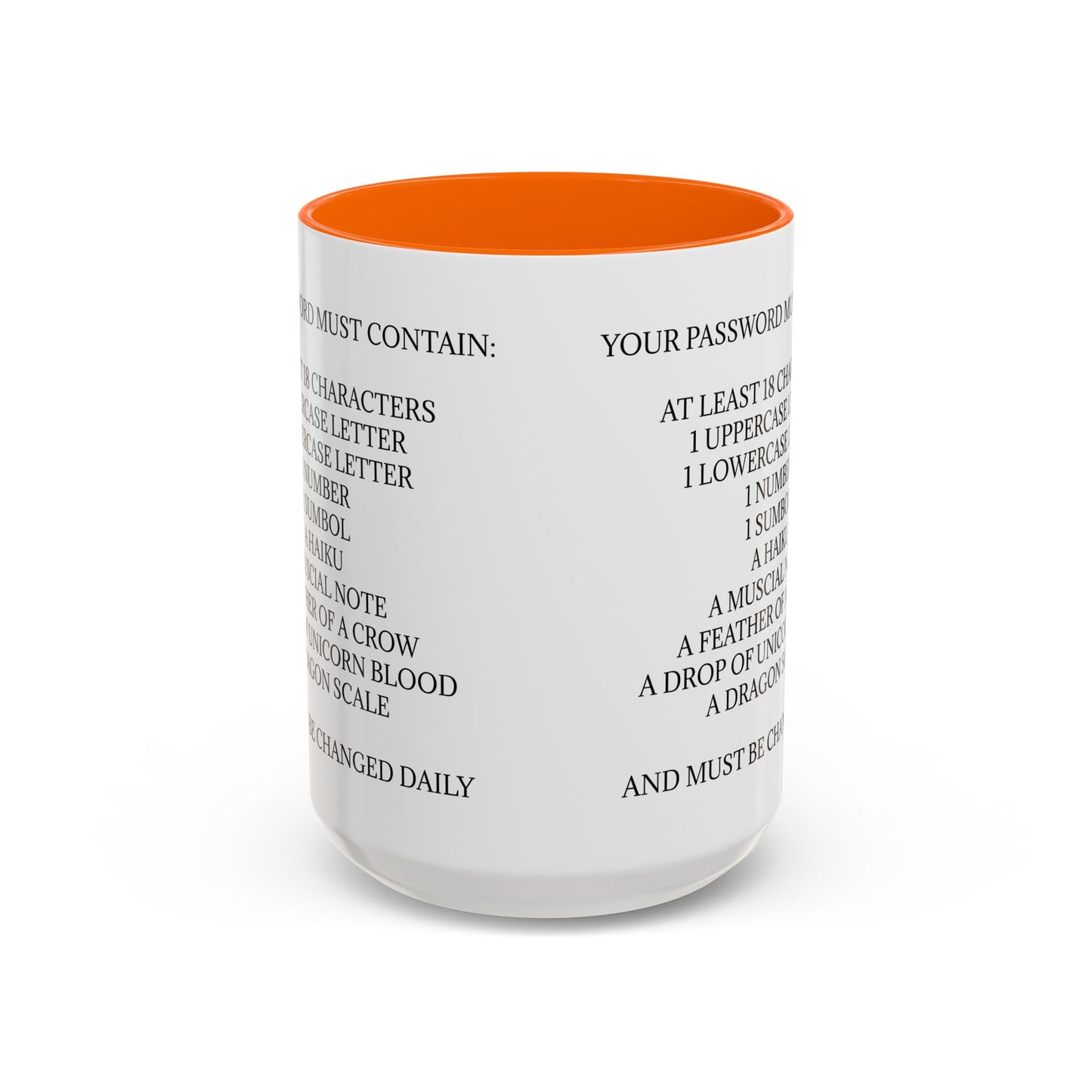 Password 2-Tone Coffee Mug