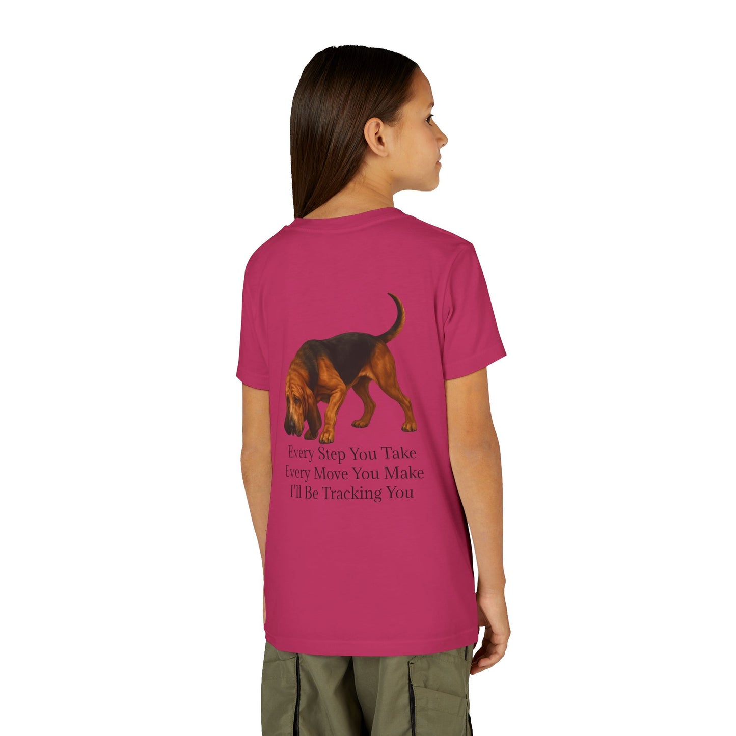 Tracking You Youth Unisex Short Sleeve Crewneck Tee