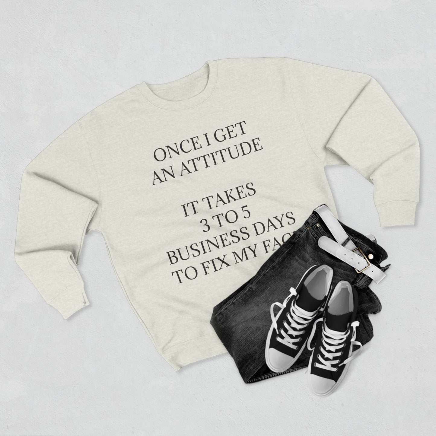 Fix My Face Unisex Crewneck Sweatshirt