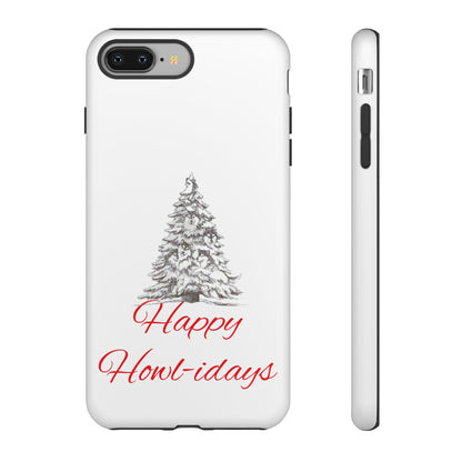 Happy Howl-idays iPhone Case