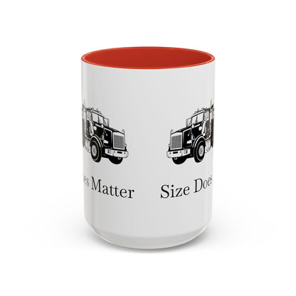 Size Does Matter 2-Tone Coffee Mug
