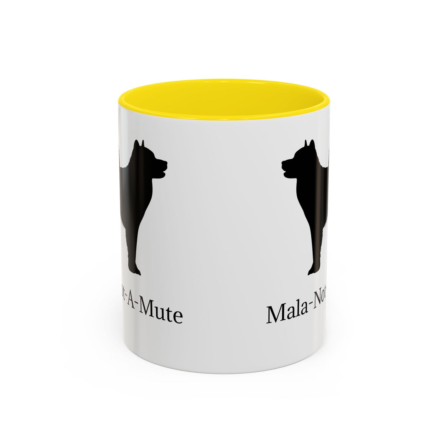 Mala-Not-A-Mute 2-Tone Coffee Mug