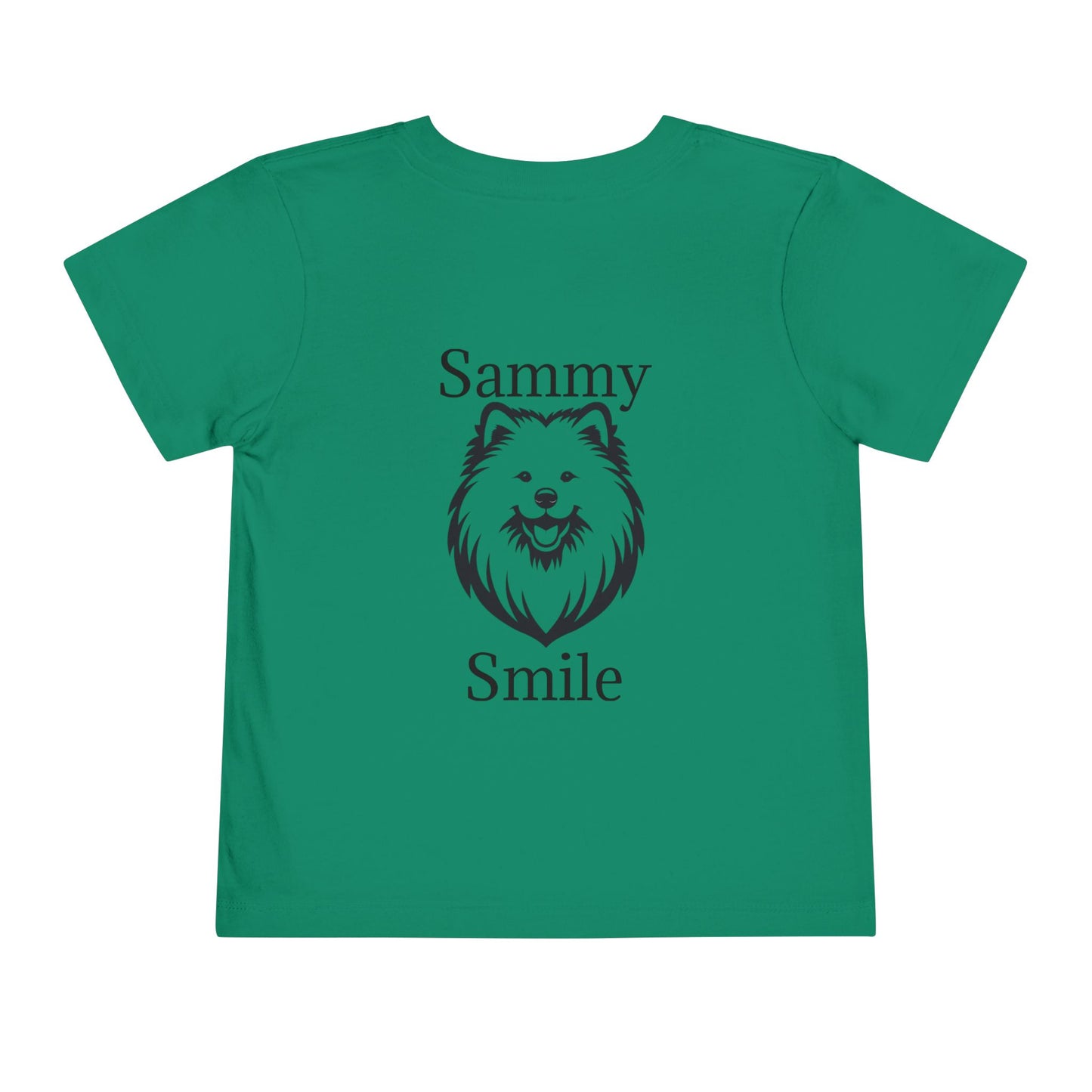 Sammy Smile Toddler Unisex Short Sleeve Crewneck Tee