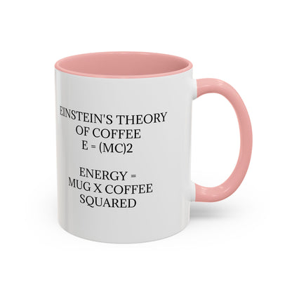 Einstein's Theory Of Coffee 2-Tone Coffee Mug