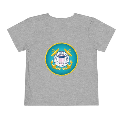 US Coast Guard Toddler Unisex Short Sleeve Crewneck Tee