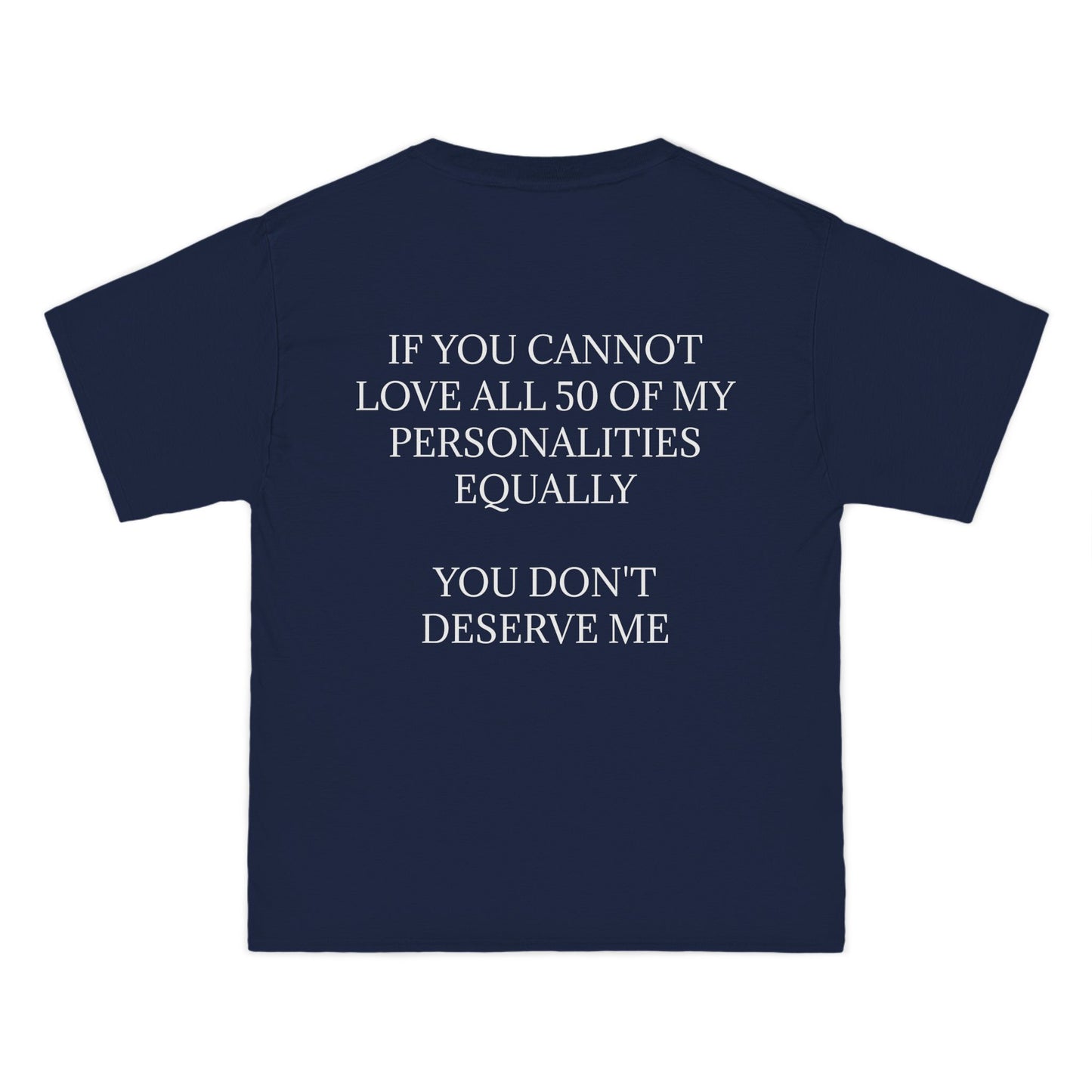 50 Personalities Men's Short-Sleeve Crewneck Tee