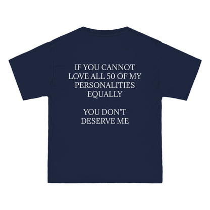 50 Personalities Men's Short-Sleeve Crewneck Tee