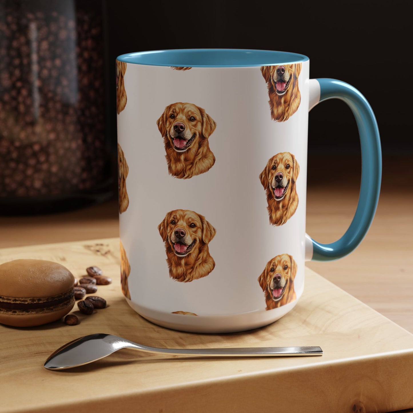 Golden Head 2-Tone Coffee Mug